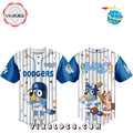 2025 Los Angeles Dodgers x Bluey Night Baseball Jersey
