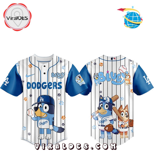 2025 Los Angeles Dodgers x Bluey Night Baseball Jersey