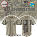 2025 Milwaukee Brewers x Veteran U.S Baseball Jersey