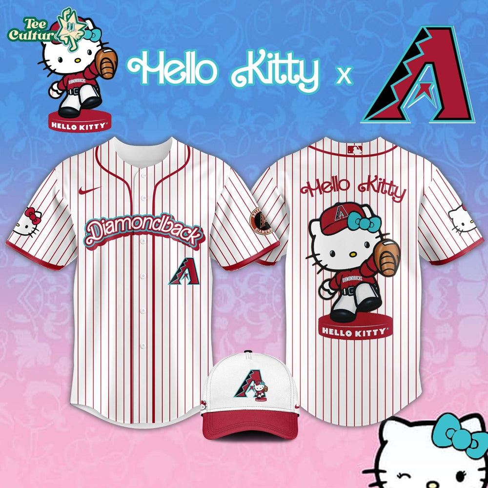 Arizona Diamondbacks 2026 Hello Kitty MLB Special Jersey