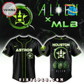 Alien x Houston Astros Baseball Jersey