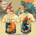 Atlanta Braves Godzilla Limited Edition Jersey