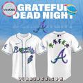 Atlanta Braves Grateful Dead Night Baseball Jersey