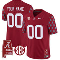 Alabama Crimson Tide Vapor Limited Custom Jersey - Alabama State Style - All Stitched