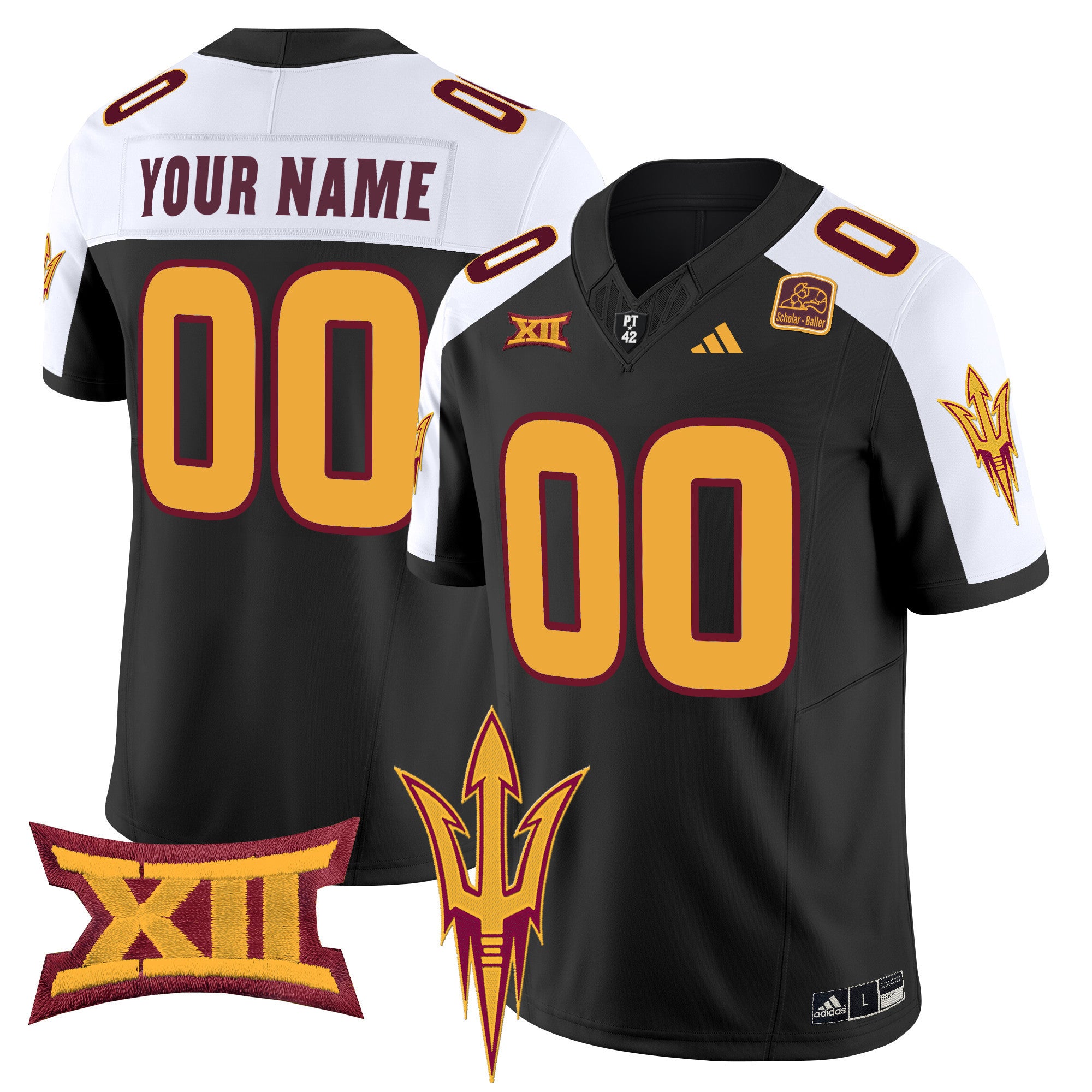 Arizona State Sun Devils 2024 Vapor Limited Custom Jersey - All Stitched
