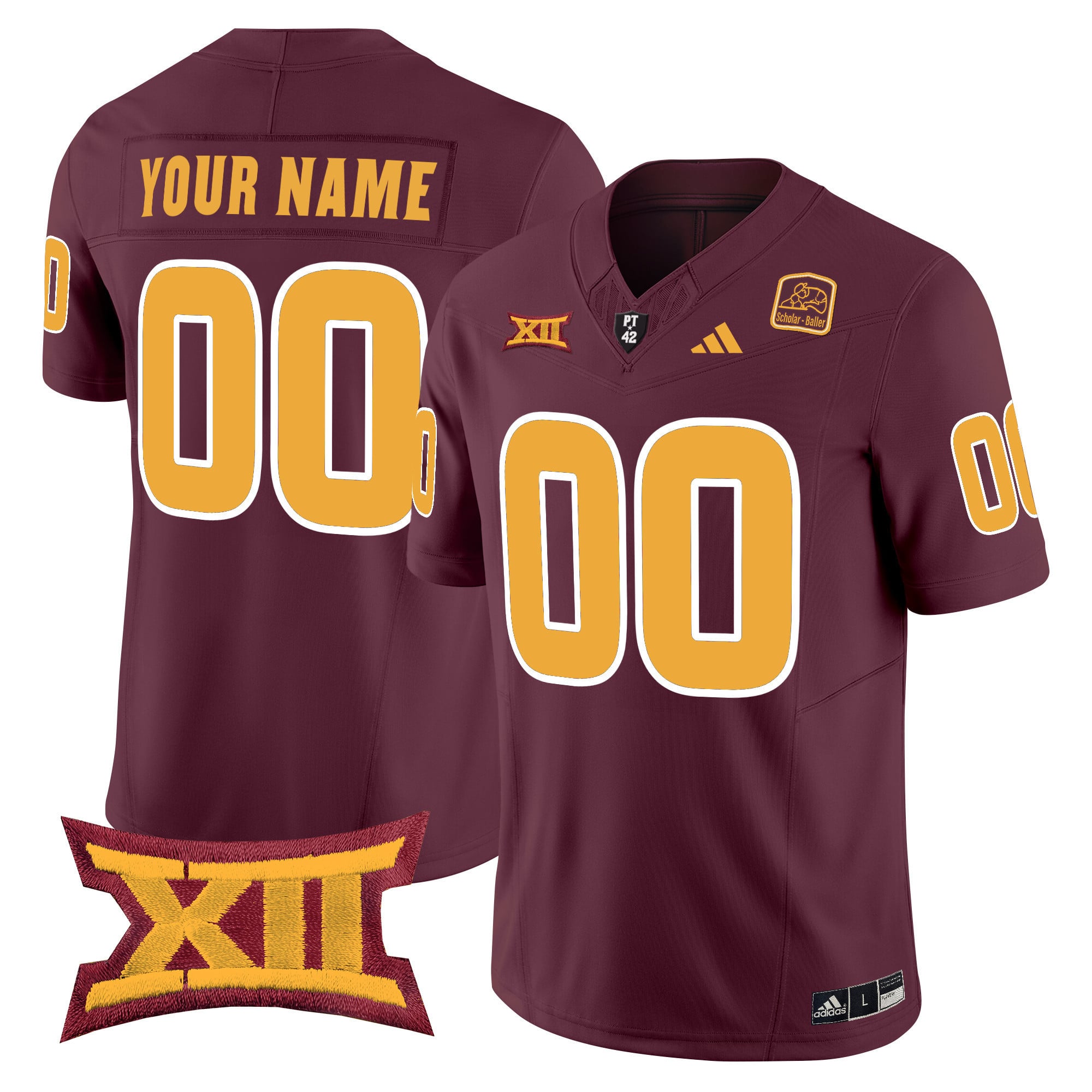 Arizona State Sun Devils 2024 Vapor Limited Custom Jersey - All Stitched