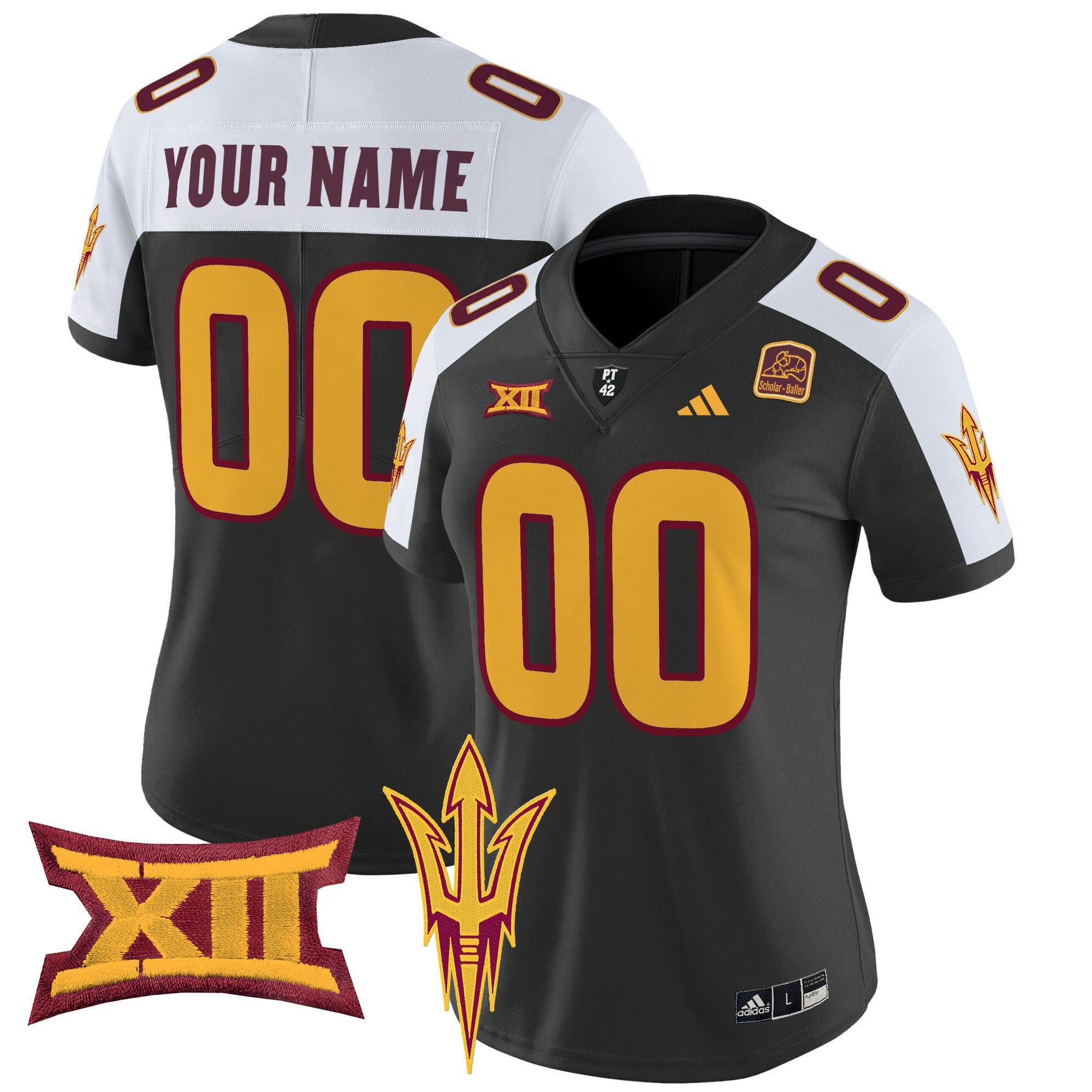 Arizona State Sun Devils 2024 Vapor Limited Custom Jersey - All Stitched