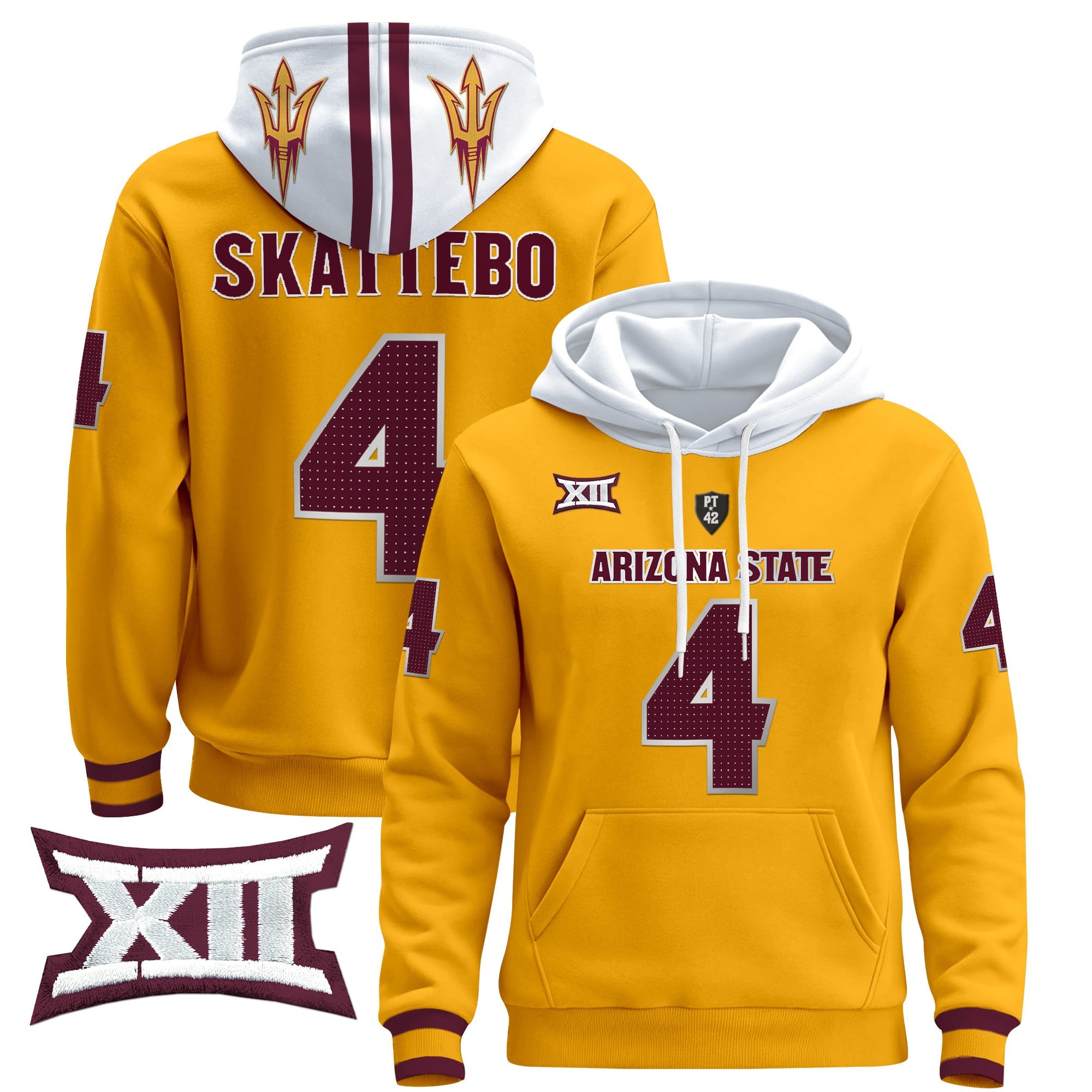 Arizona State Sun Devils 2024 Pullover Hoodie V4