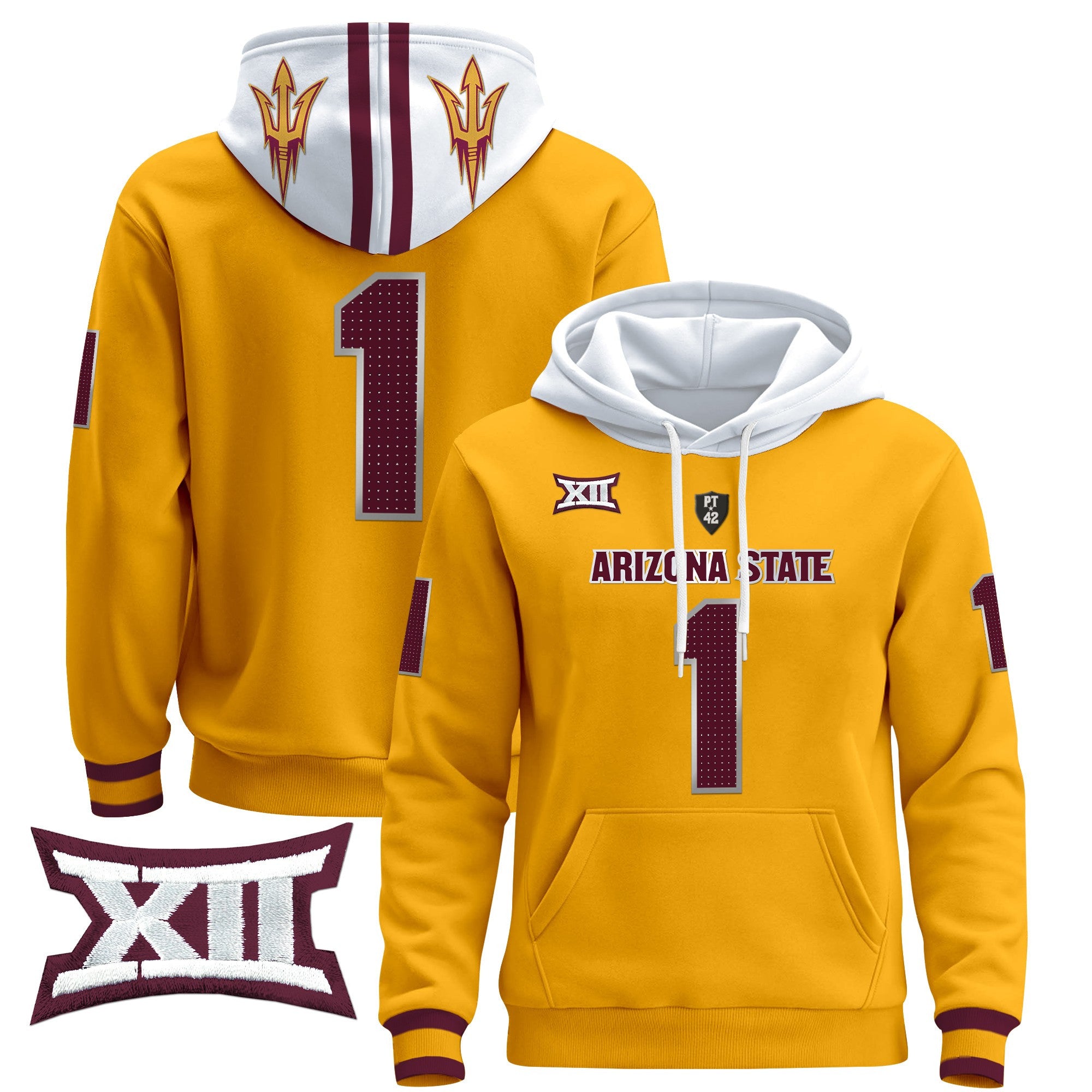 Arizona State Sun Devils 2024 Pullover Hoodie V4