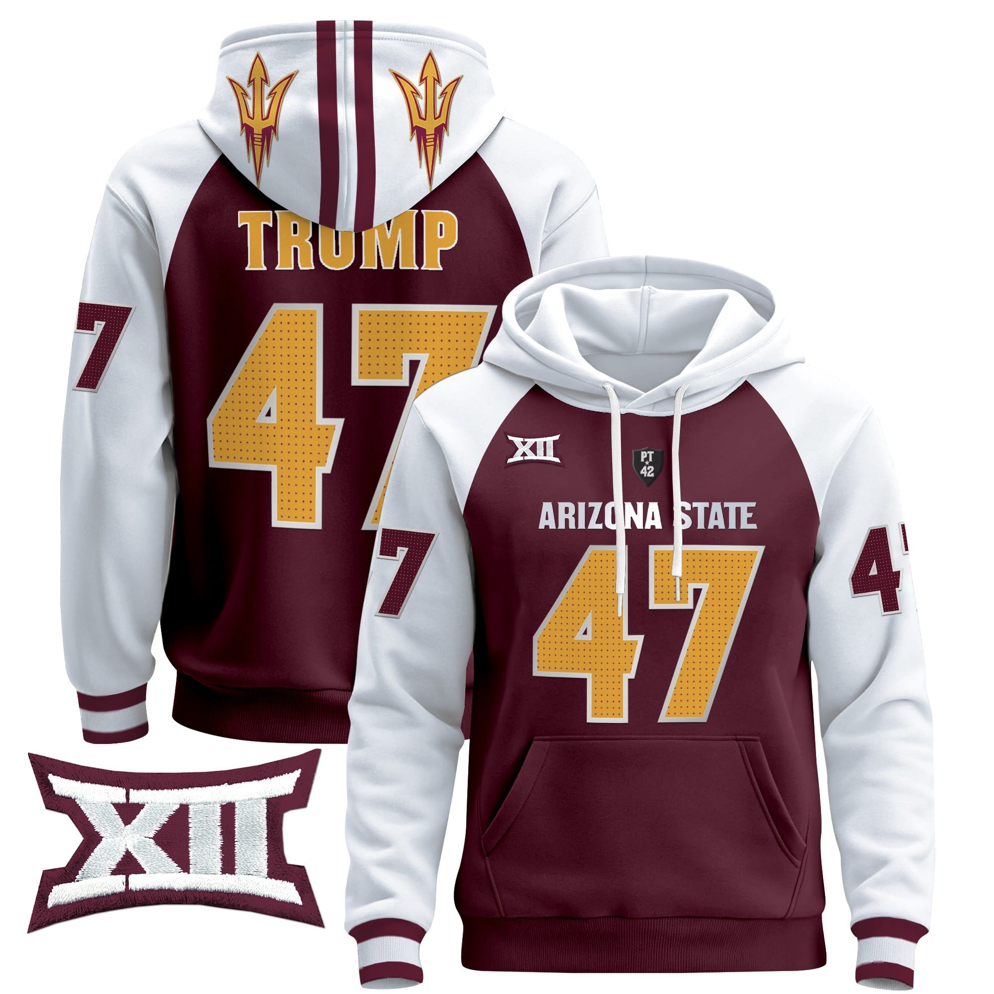 Arizona State Sun Devils 2024 Pullover Hoodie V4