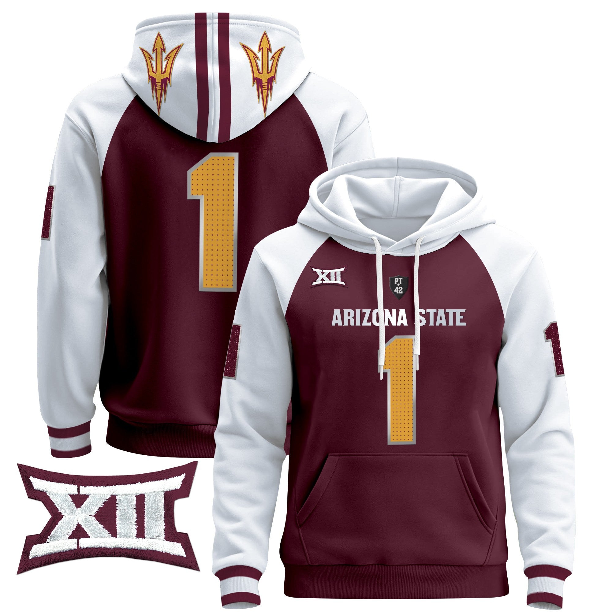 Arizona State Sun Devils 2024 Pullover Hoodie V4