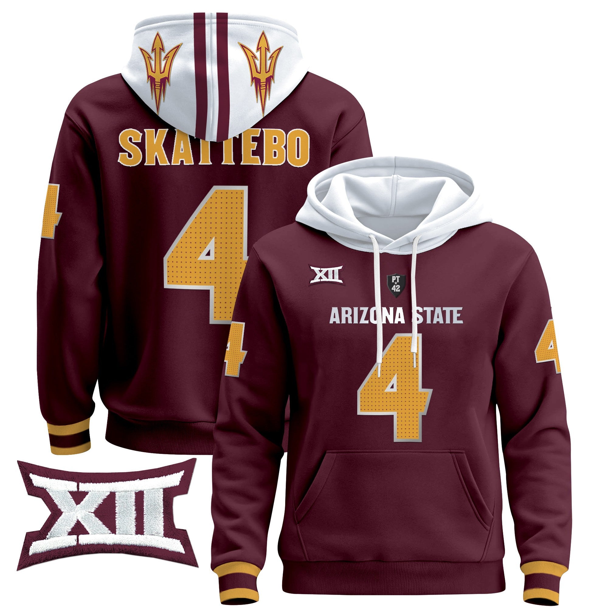 Arizona State Sun Devils 2024 Pullover Hoodie V4