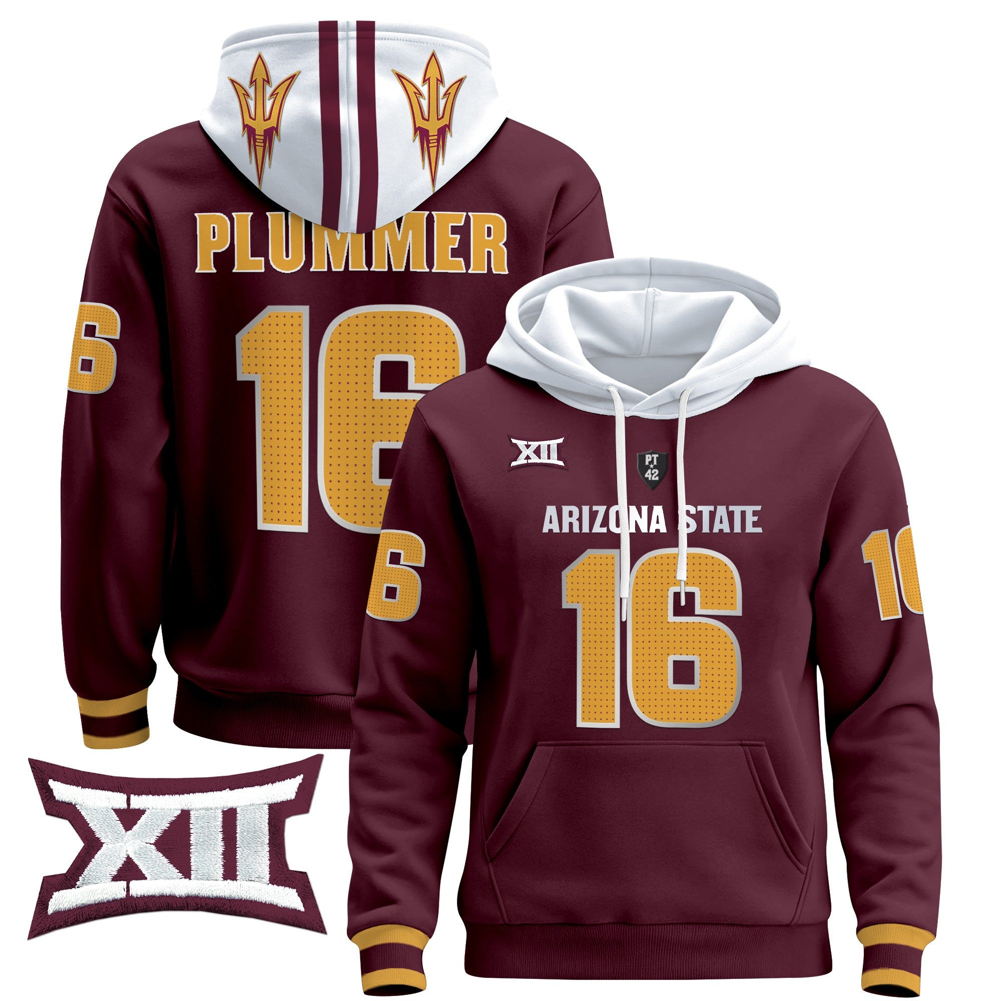 Arizona State Sun Devils 2024 Pullover Hoodie V4