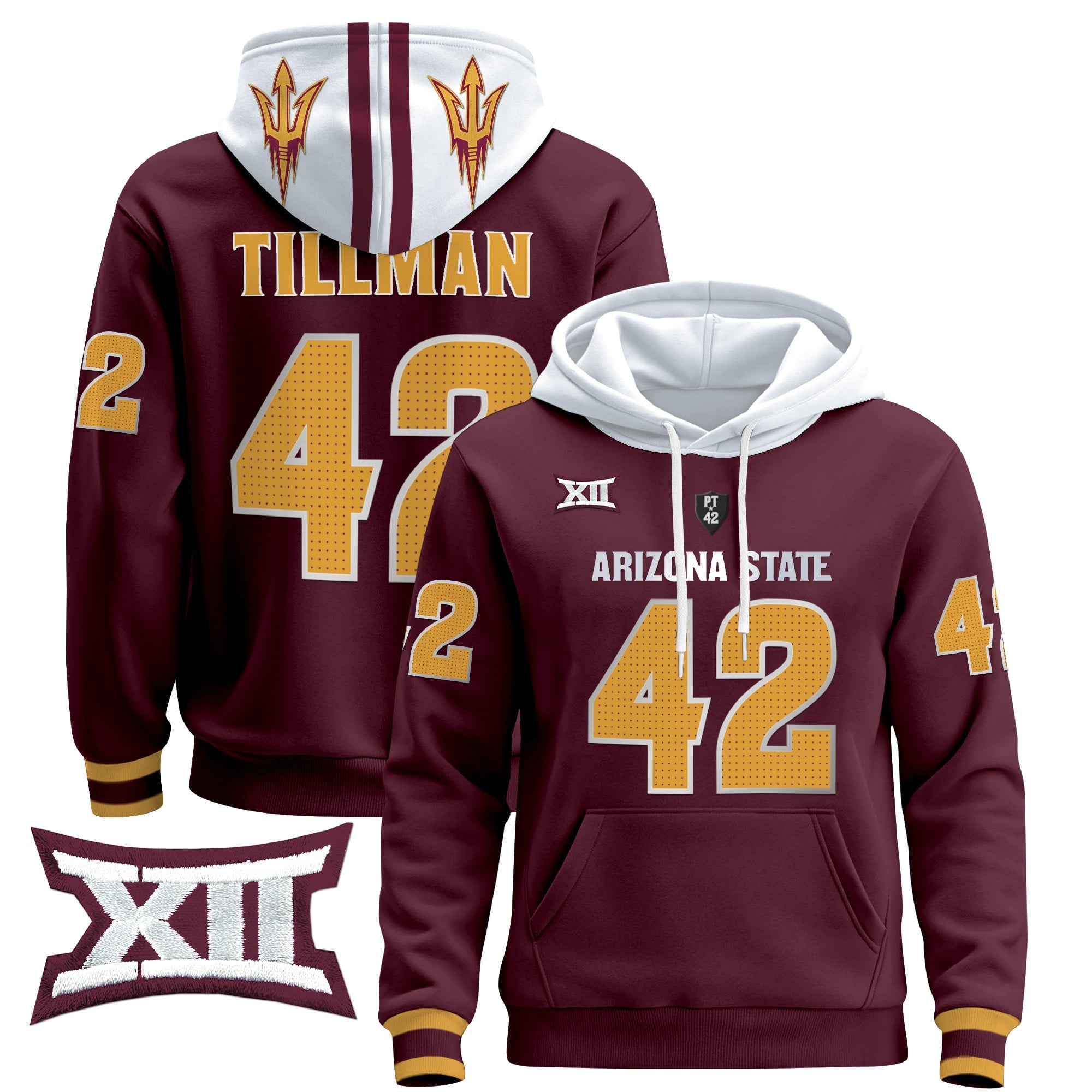 Arizona State Sun Devils 2024 Pullover Hoodie V4