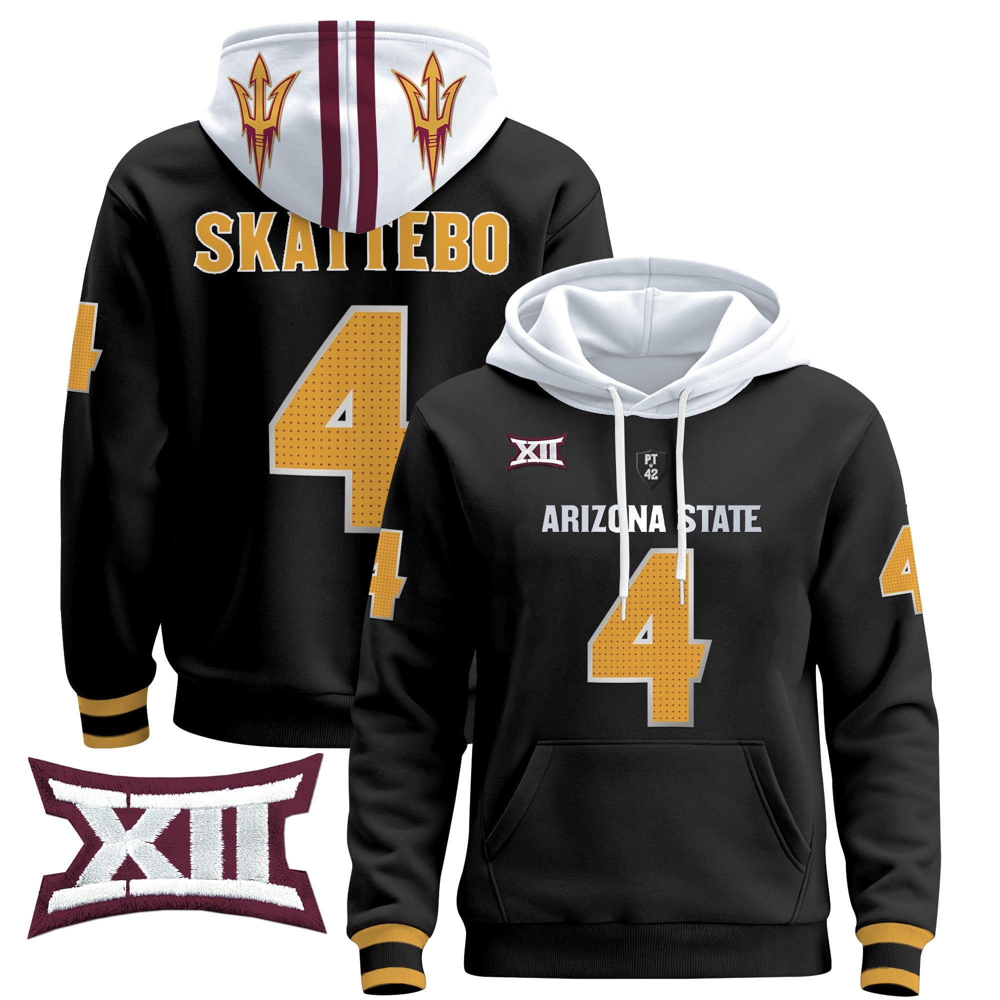 Arizona State Sun Devils 2024 Pullover Hoodie V4