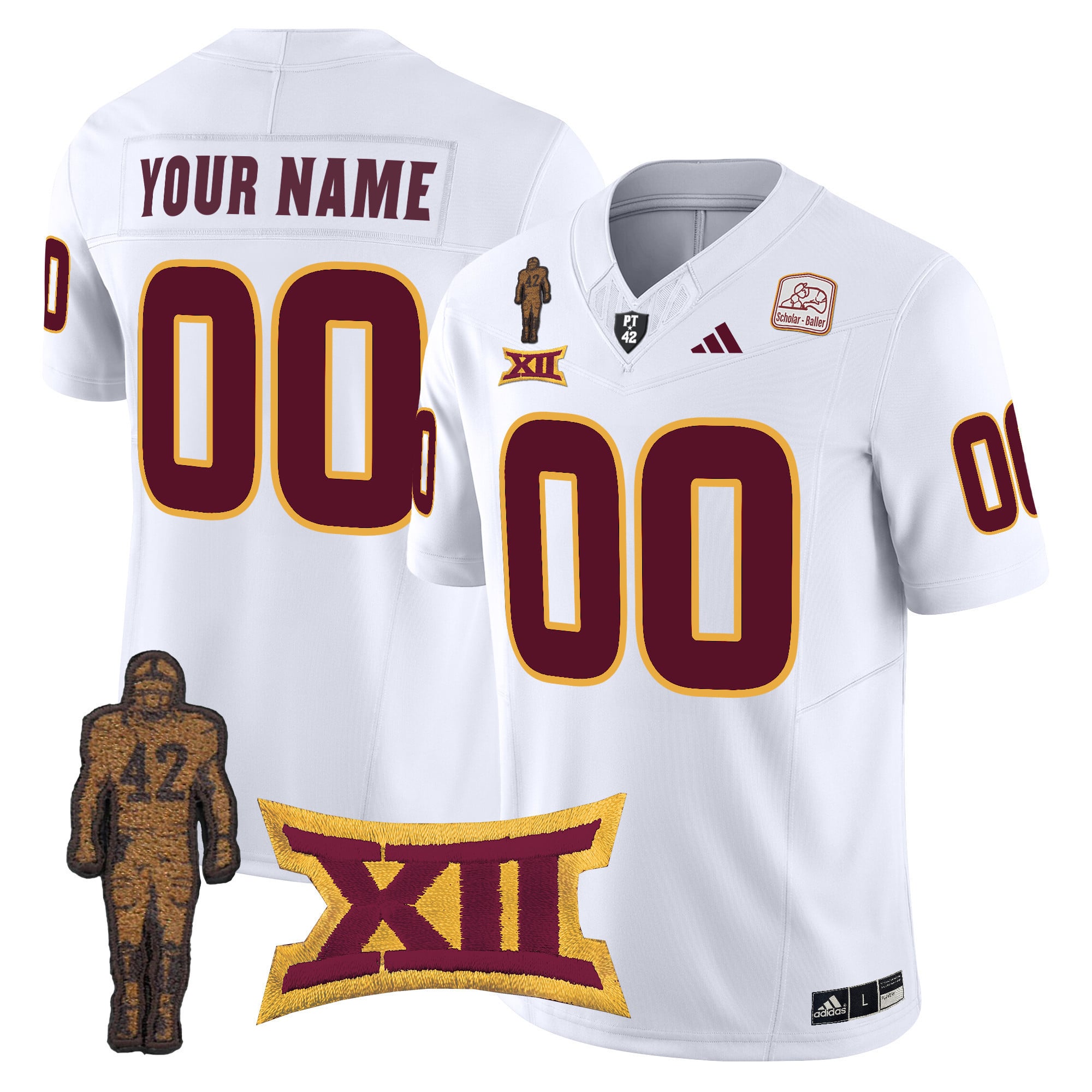 Arizona State Sun Devils 2024 Pat Tillman Honoring Patch Vapor Limited Custom Jersey - All Stitched