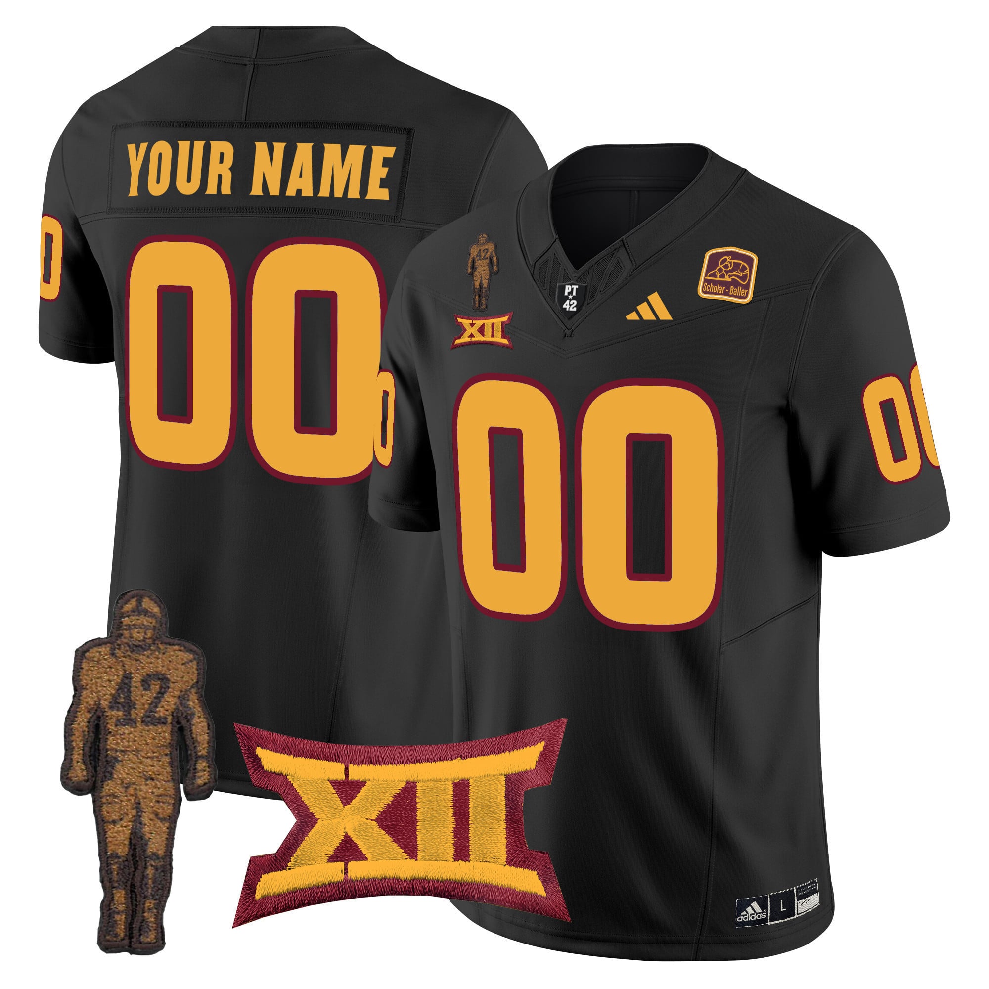 Arizona State Sun Devils 2024 Pat Tillman Honoring Patch Vapor Limited Custom Jersey - All Stitched
