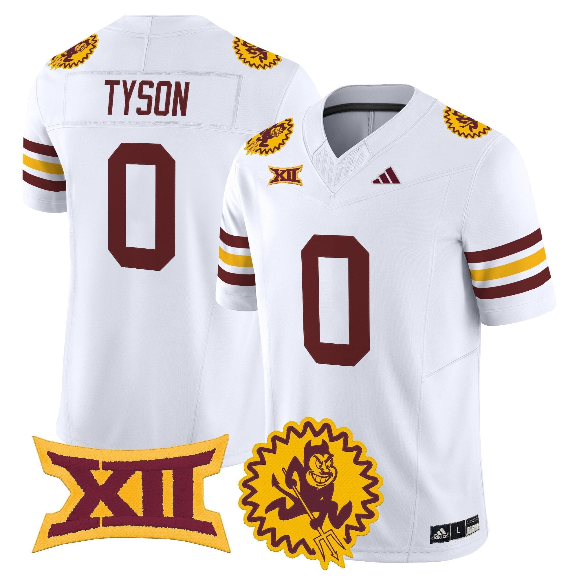 Arizona State Sun Devils 1975 Throwback Vapor Limited Jersey - All Stitched