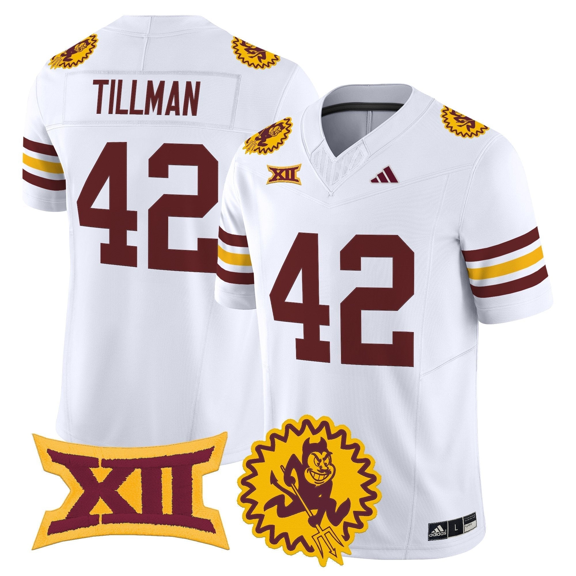 Arizona State Sun Devils 1975 Throwback Vapor Limited Jersey - All Stitched