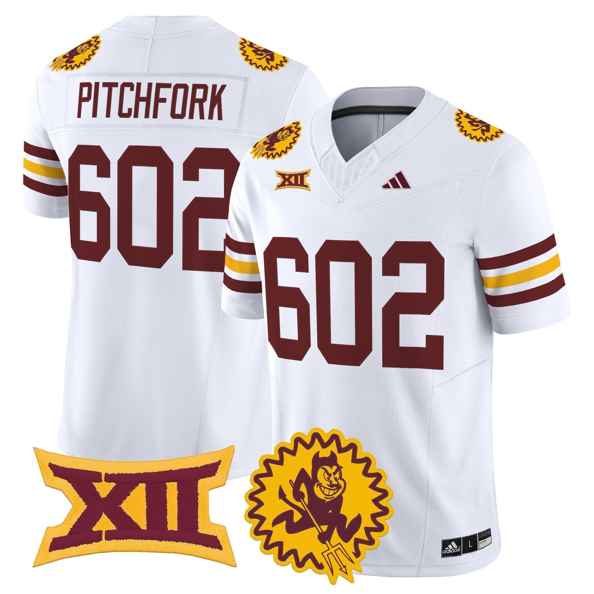Arizona State Sun Devils 1975 Throwback Vapor Limited Jersey - All Stitched
